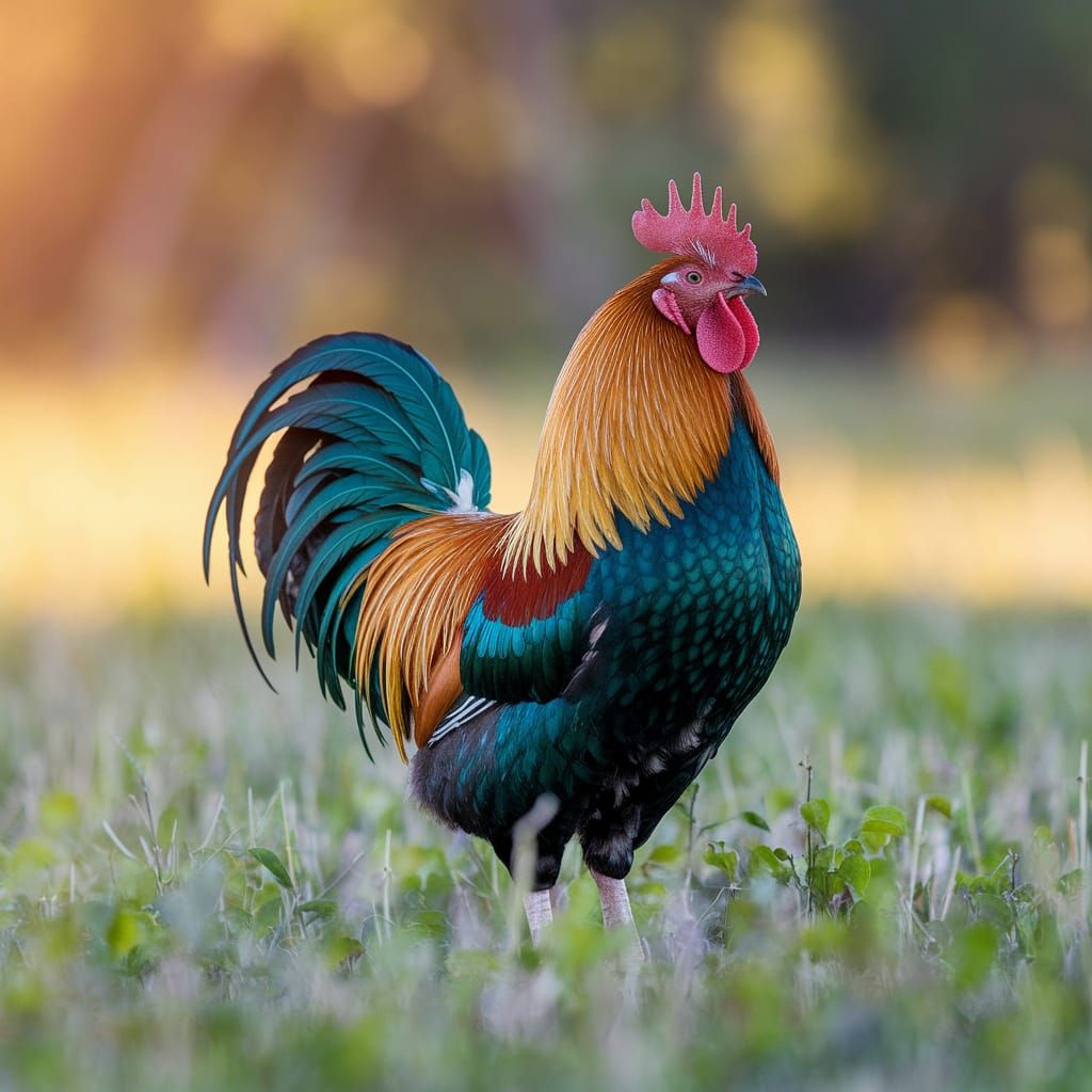 Honduran Chuco rooster