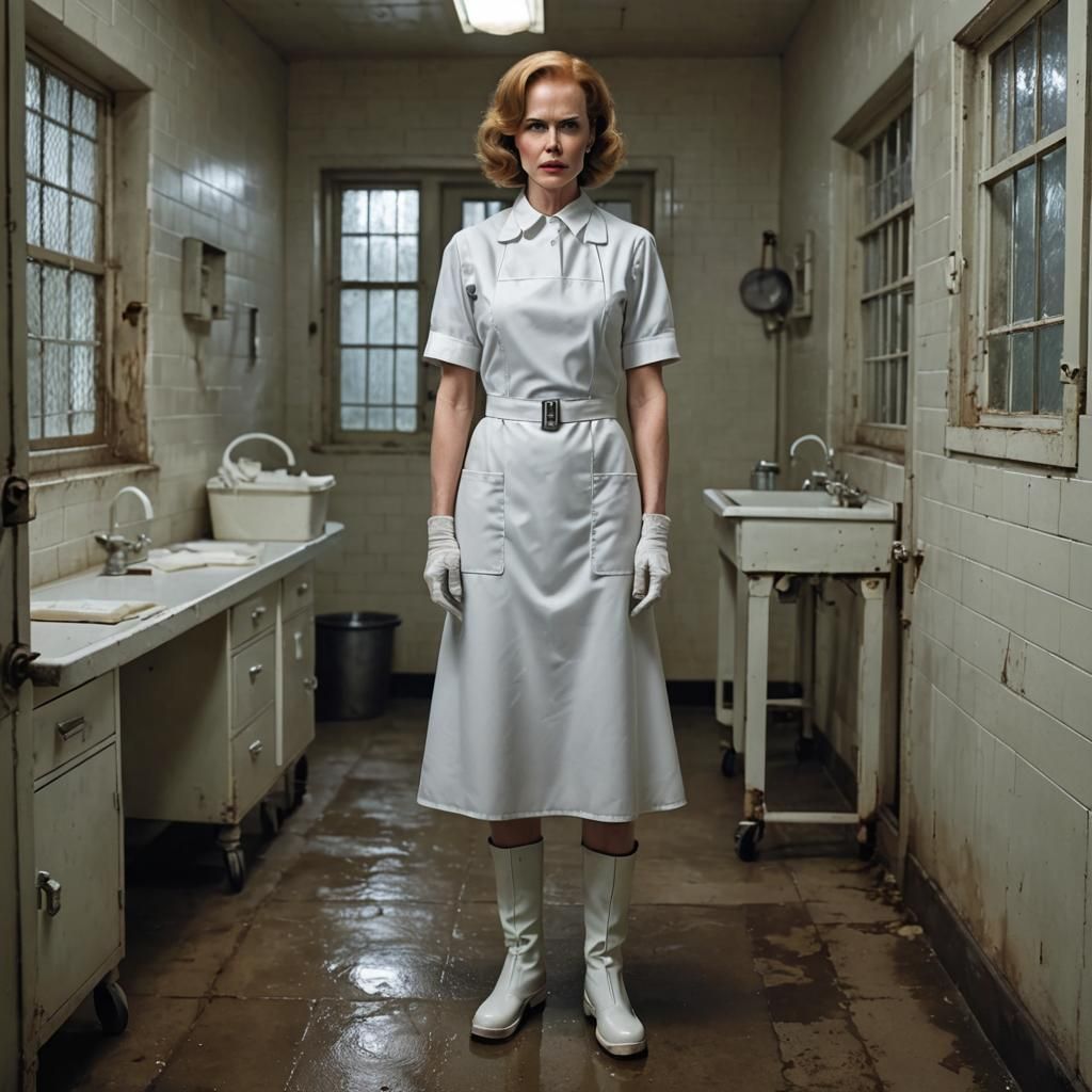 Nicole Kidman as a Stern 1930s Asylum Nurse in a Haunting Se...