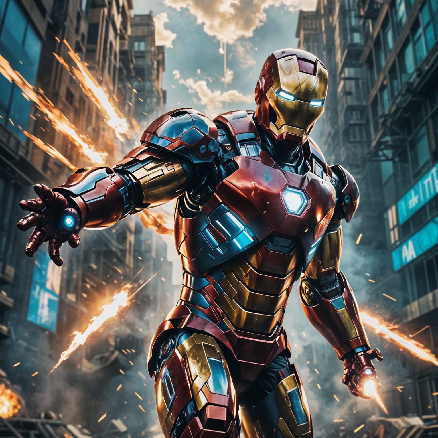 Iron Man in Flight: A Marvel of Engineering