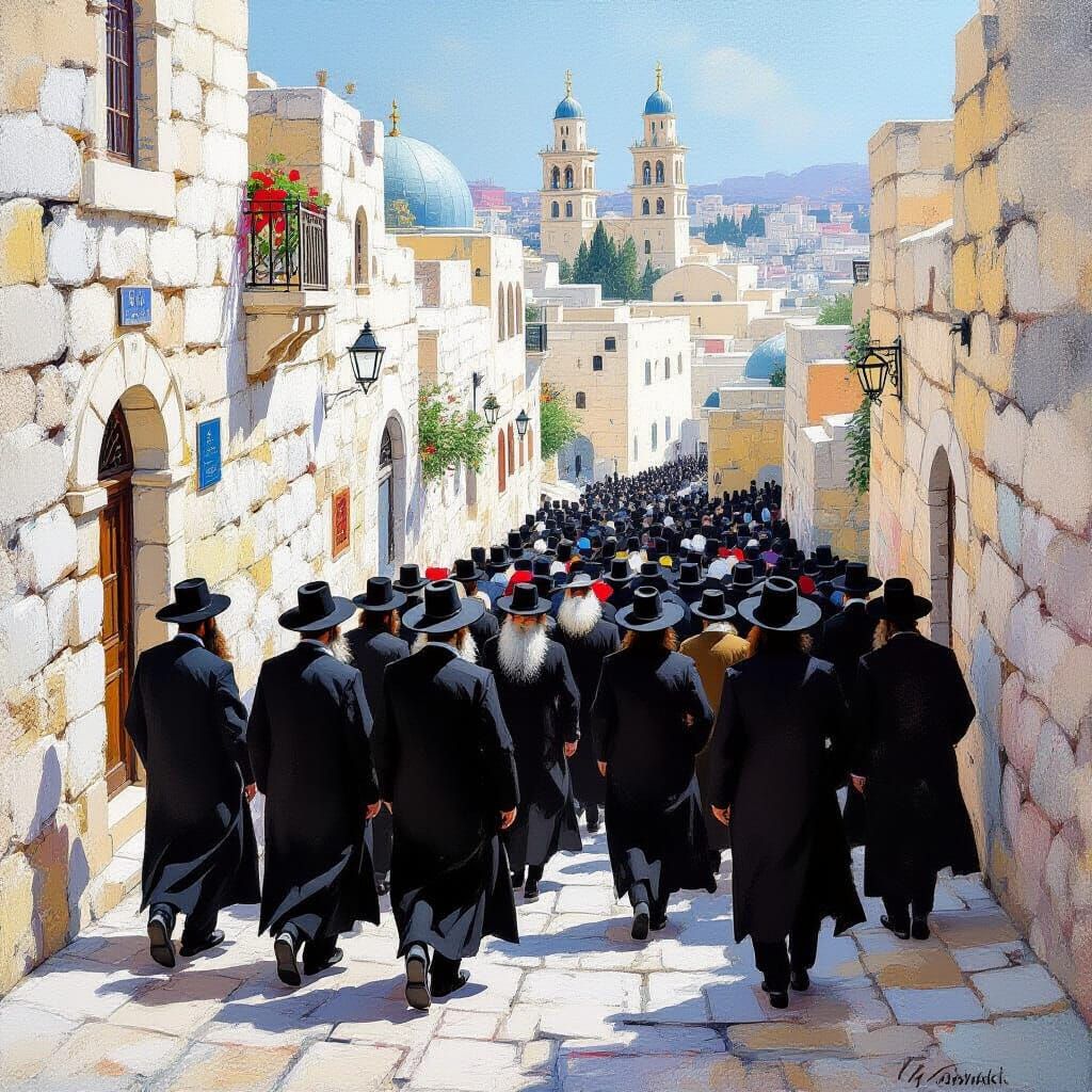 Jerusalem's Ultra-Orthodox Jews: Minimalism and Expressionis...