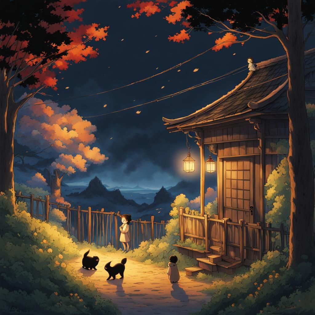 Ghibli soots coming out of matchya