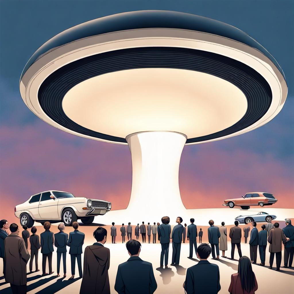 World's First Oversized Car Attracts Onlookers