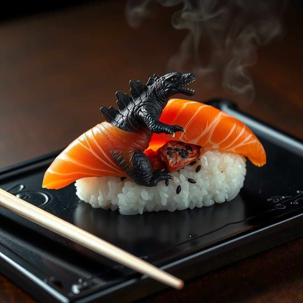 Kaiju Awakens from the Nigiri