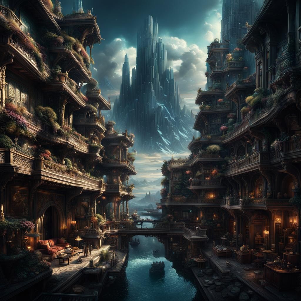 Epic Cinematic Digital Matte Painting