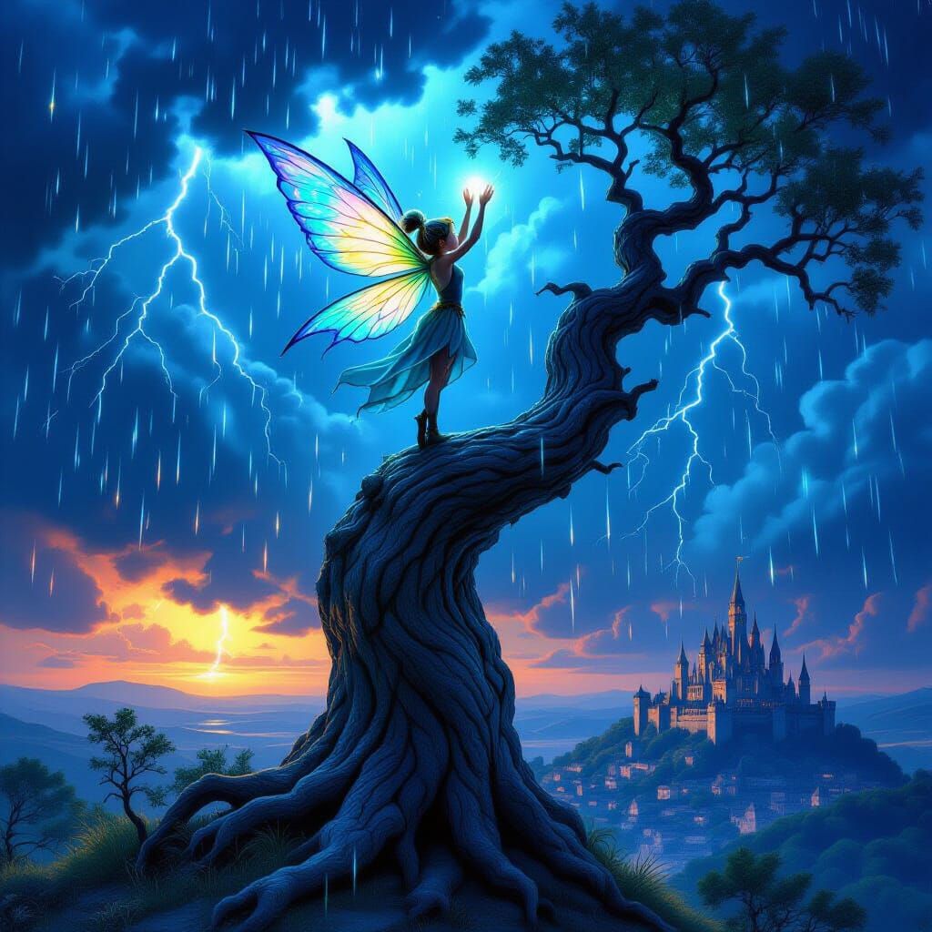 Pixie's Rain Spell Drenches Medieval Kingdom