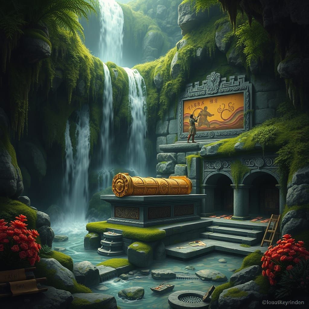 Ancient Waterfall Tomb Reveals Secrets of the Tide-King