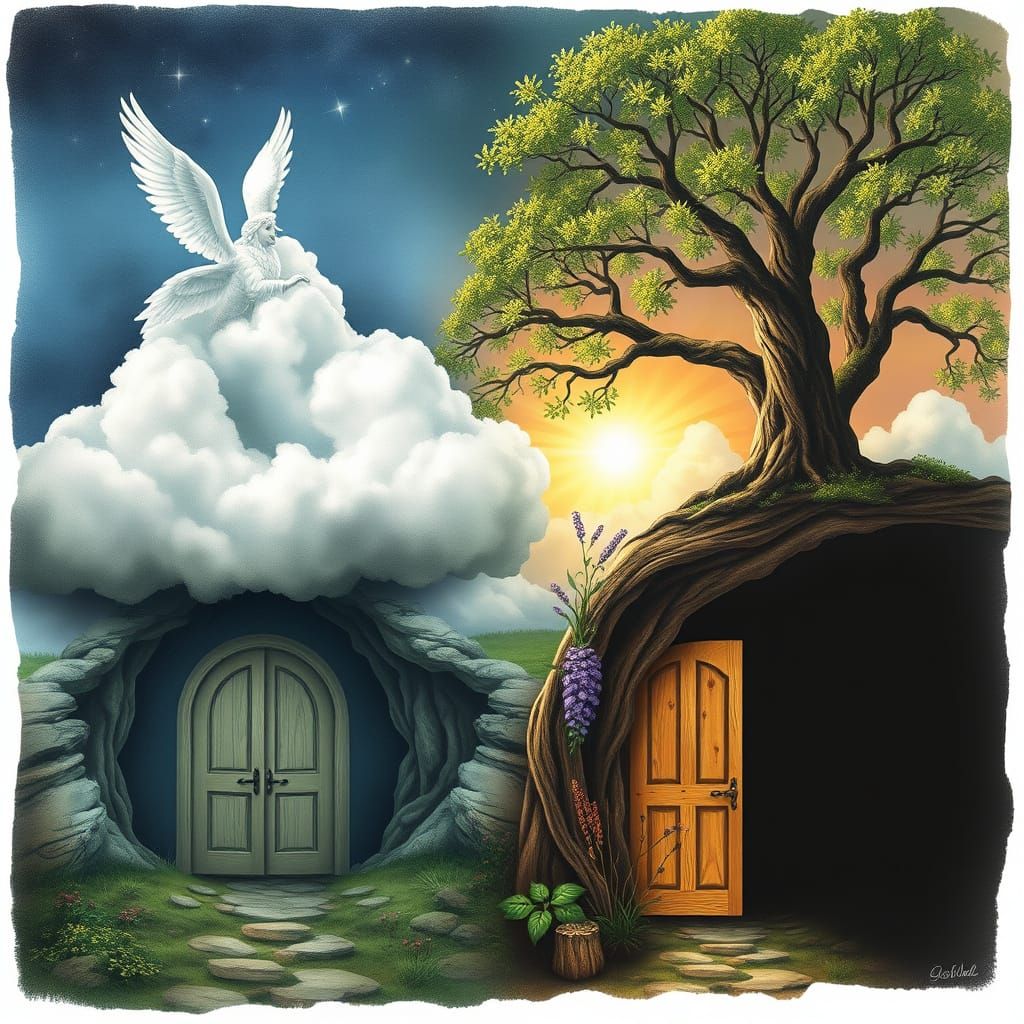Three Doors to Different Worlds