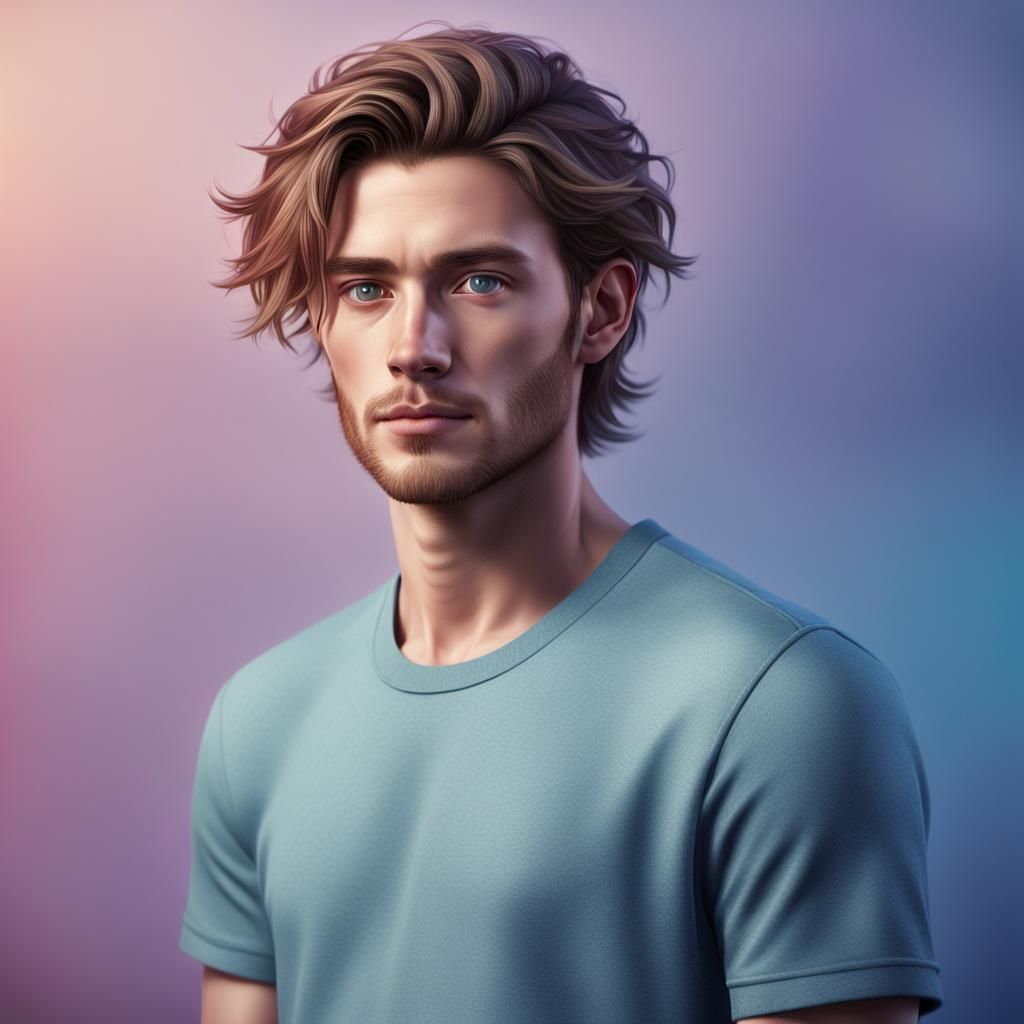 Hyper-Realistic Digital Portrait of Callum