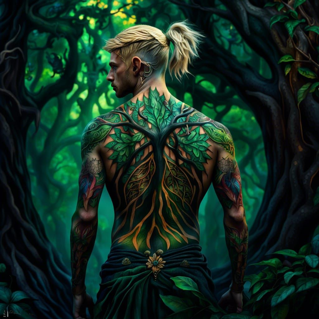 Embracing forest inking