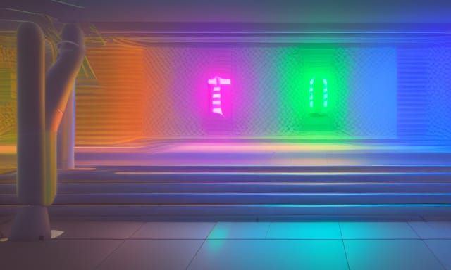 Glowing Hypermodern Cityscape in Unreal Engine 5