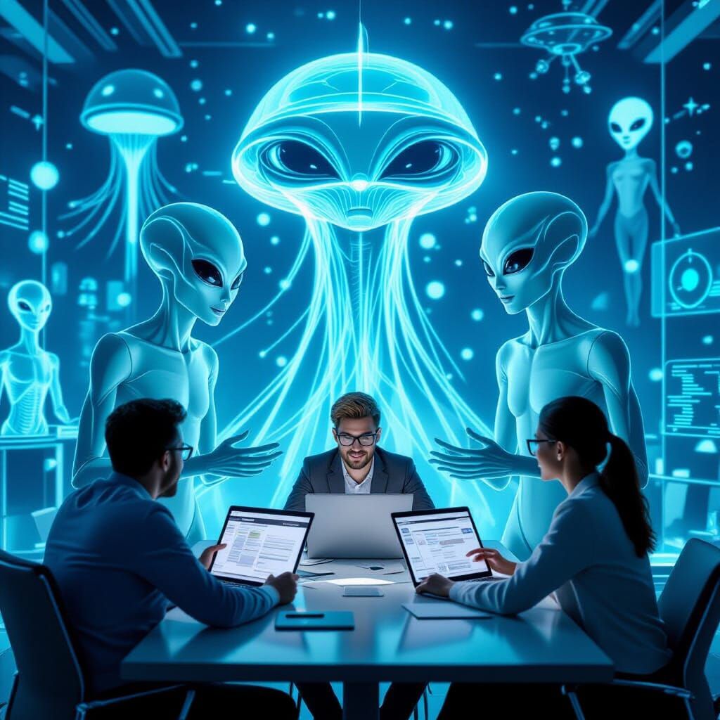 Seeking Employment with Aliens: A Futuristic Concept