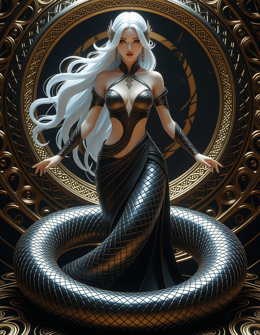 "Nagini" #1 (Female Naga Kanya: guardians of the Dharma, sym...