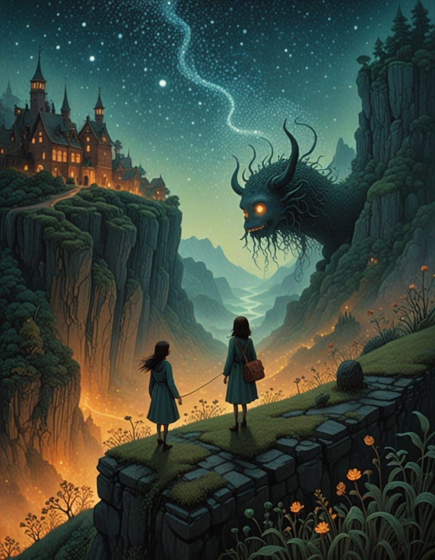 Girl's Unusual Friendship with Ancient Demon