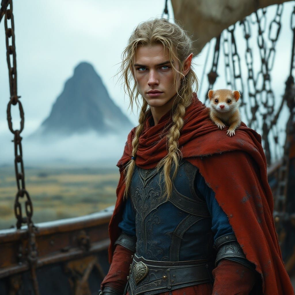 Chiseled Teenage Elf Defies the Haunted Skies