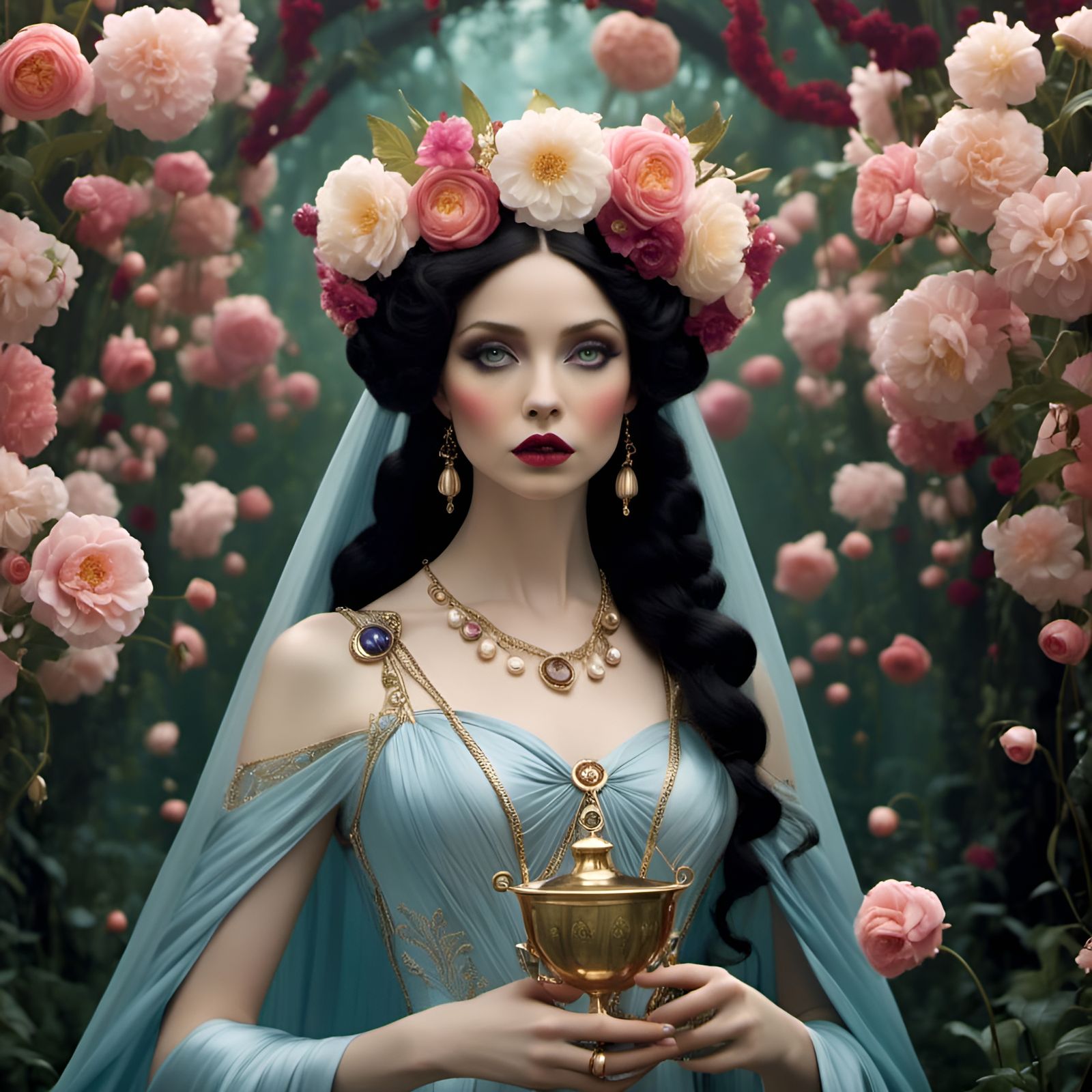 Persephone, Goddess of Springtime and the Underworld