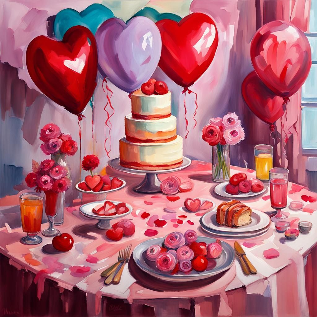 Joint Birthday and Valentine's Day Celebration