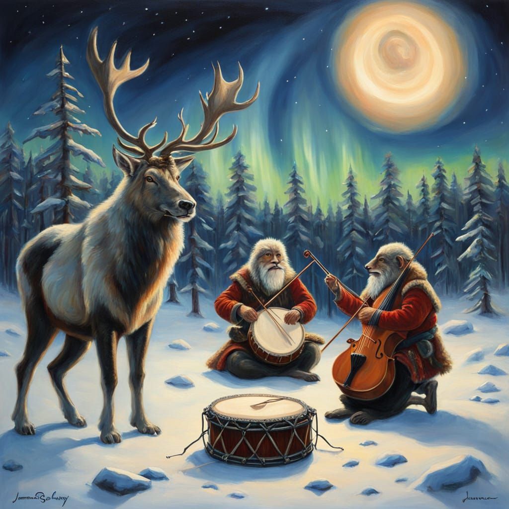 Surreal Winter Wonderland with Lapland Orchestra and Norther...