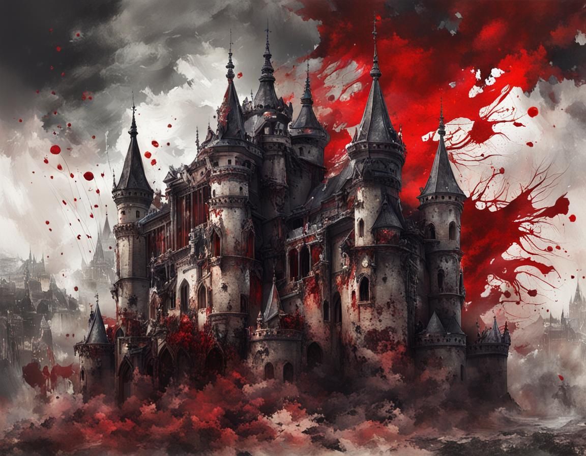 Vlad Tepes Double Exposure Digital Collage