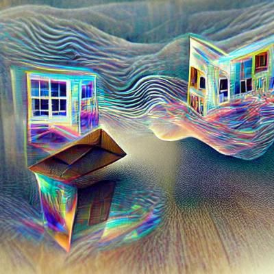 Abstract Reality Shifting Concept Art