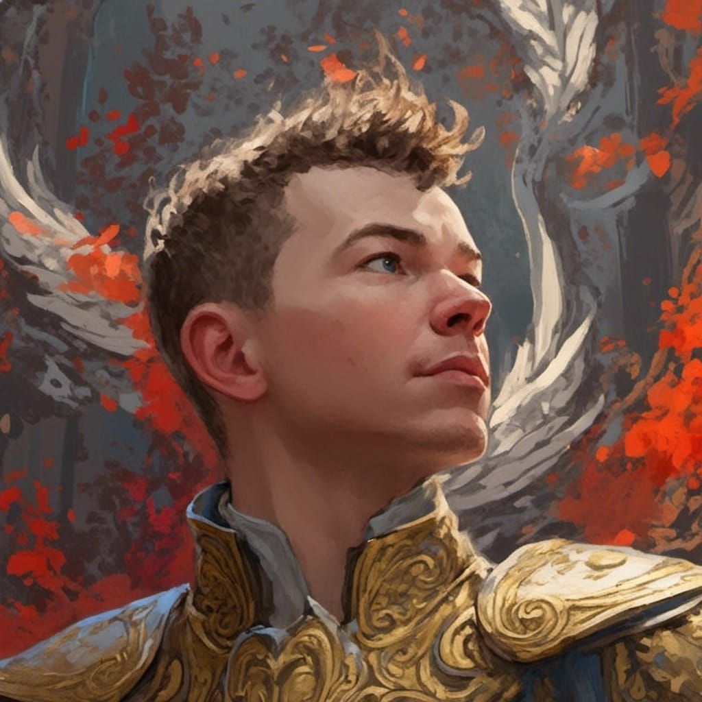 Hyperdetailed Knight Portrait in Unreal Engine 5