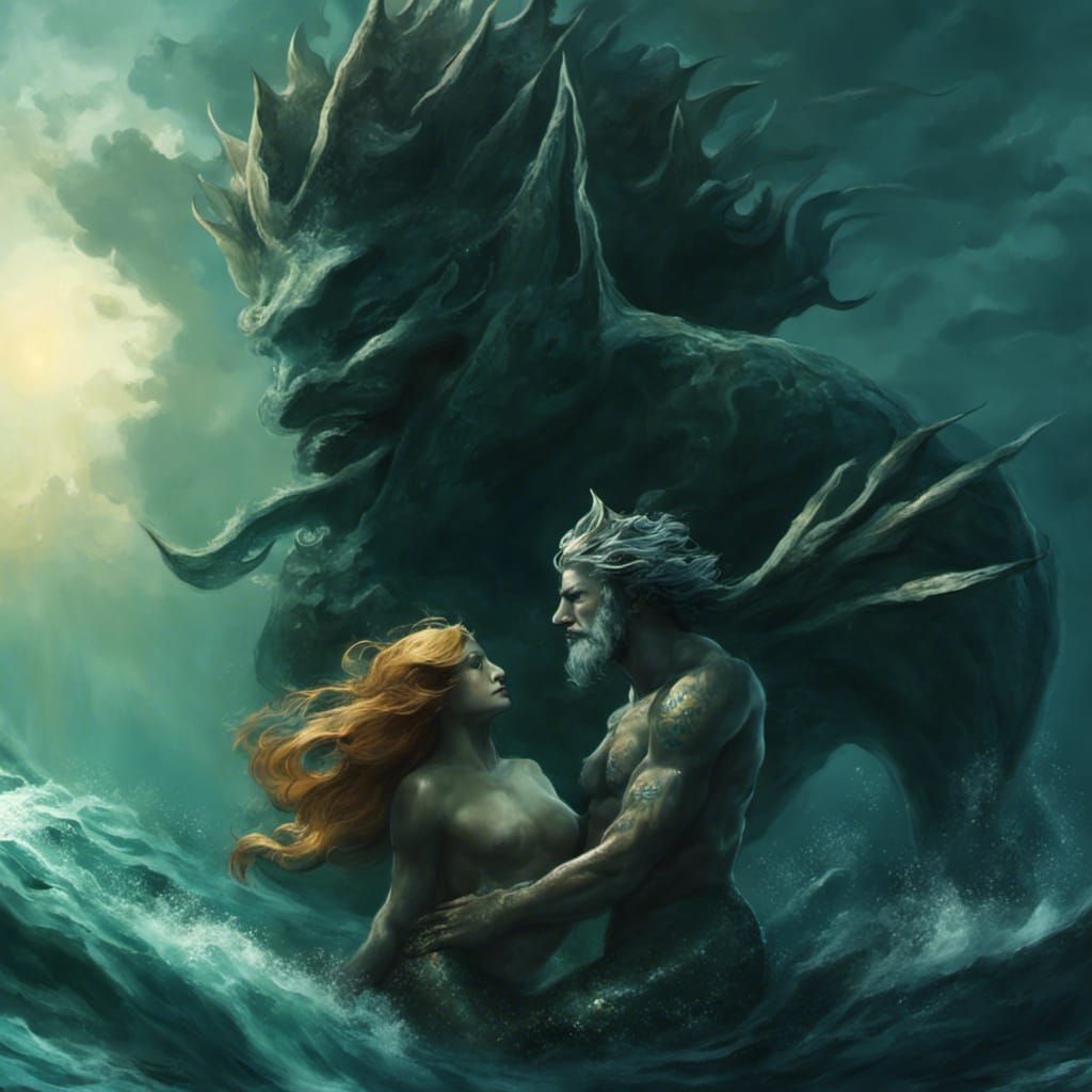 Mermaid and Triton