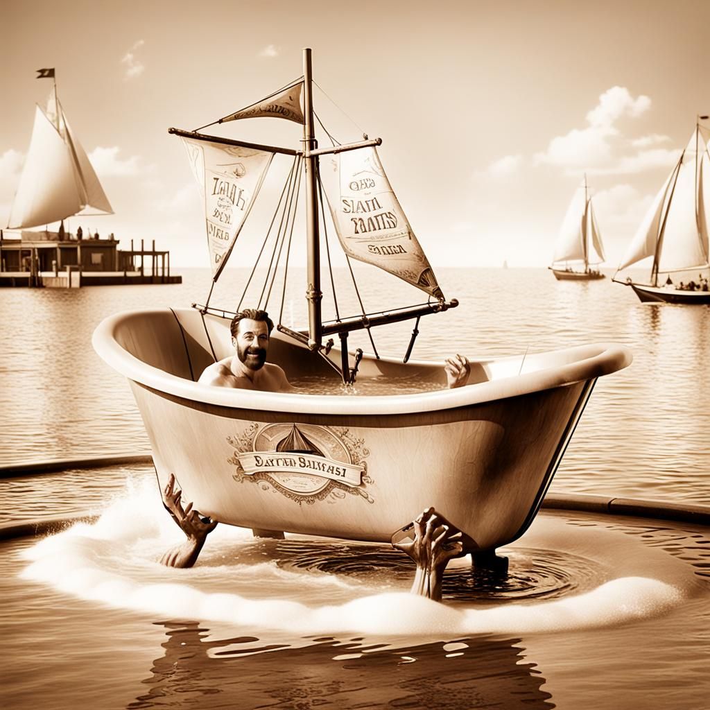 The sailor man and the Wacky Tubby