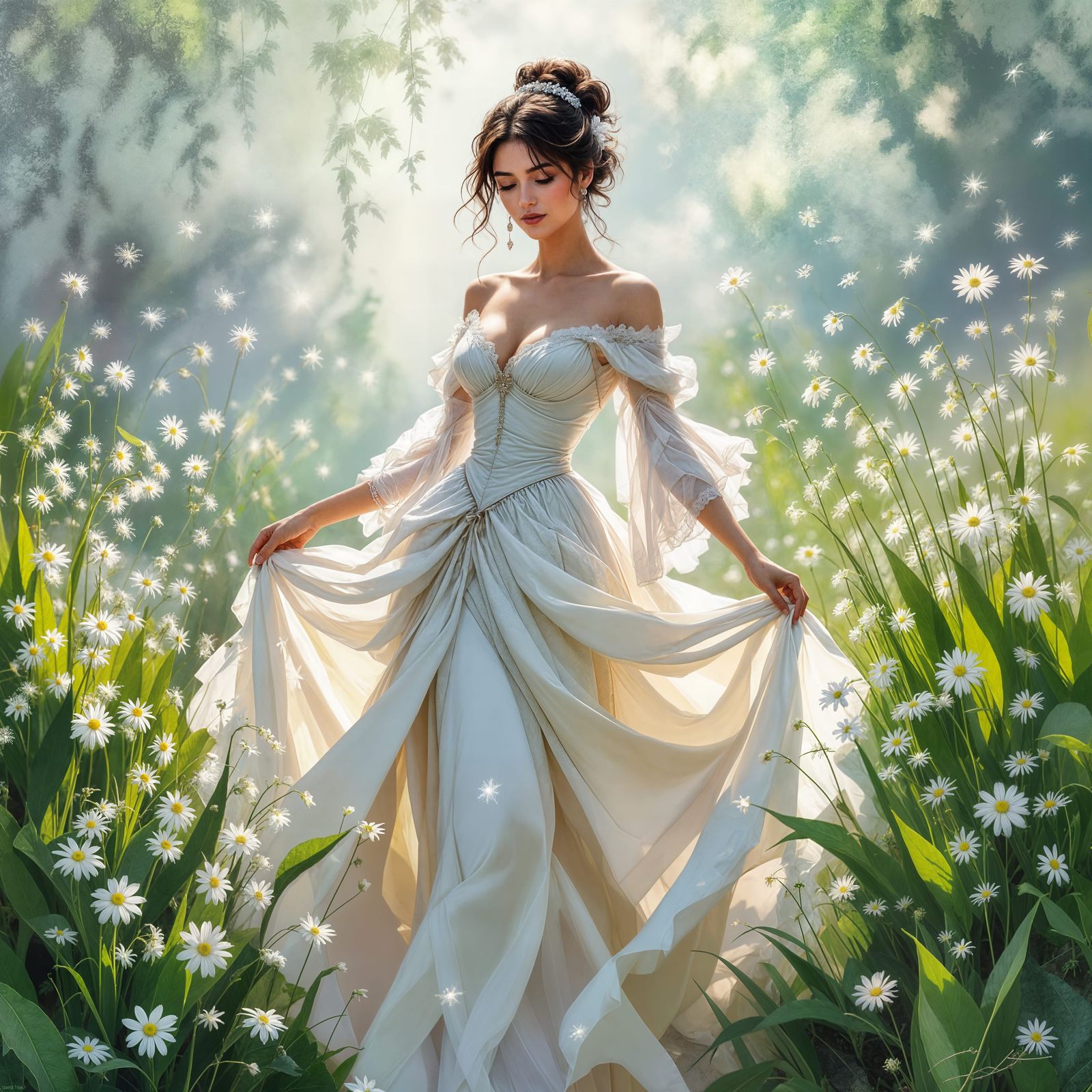 Lily of the valley and dandelion 3