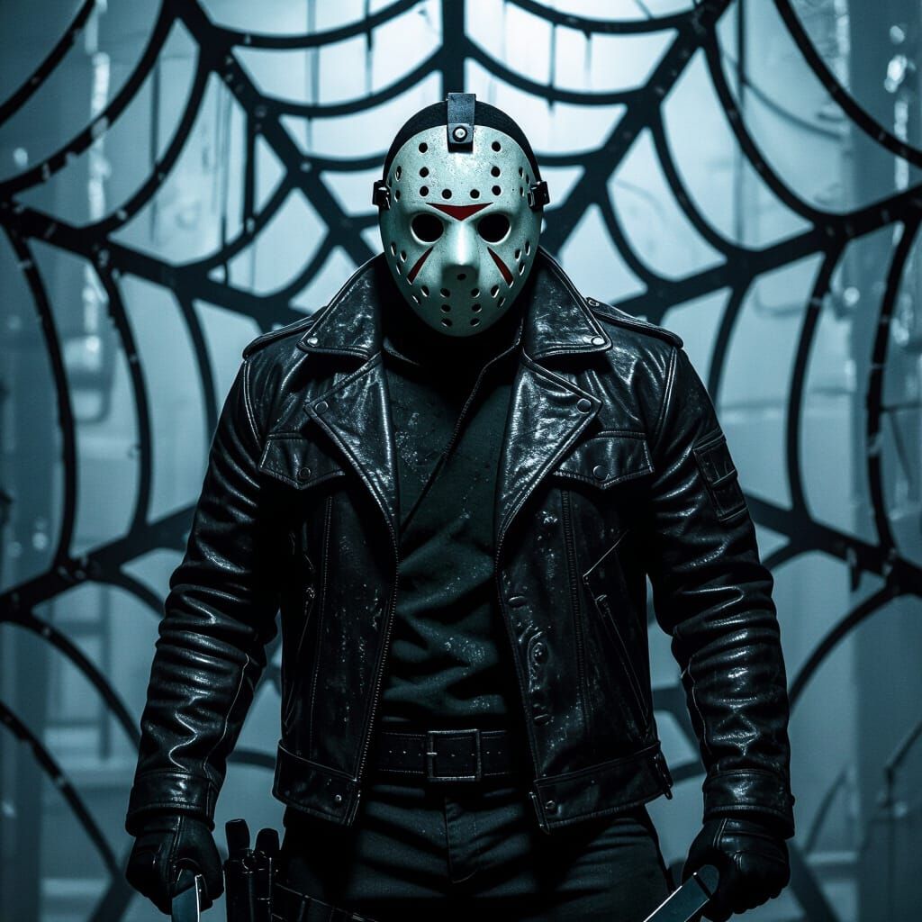 Jason Voorhees in Dark Cinematic Style
