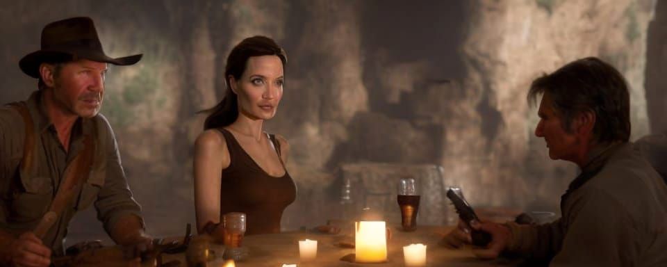 Adventurers Relaxing in a Tavern, Professional Photography