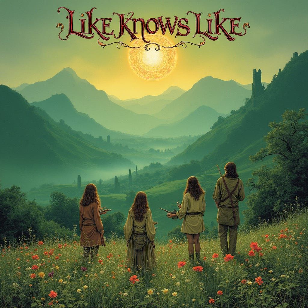 Enchanted Emerald Isles Folk Rock Dreamscape