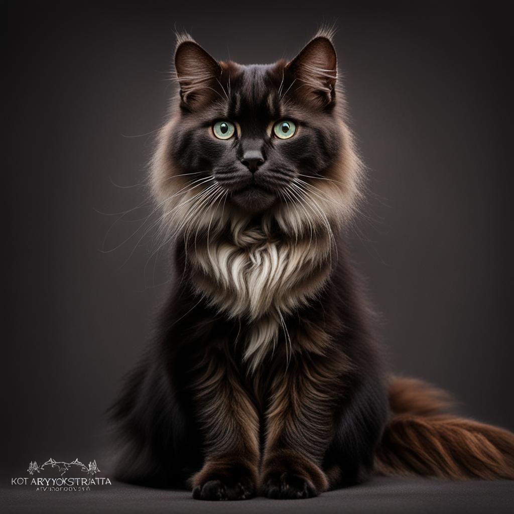 Aristocratic Cat Generated by AI
