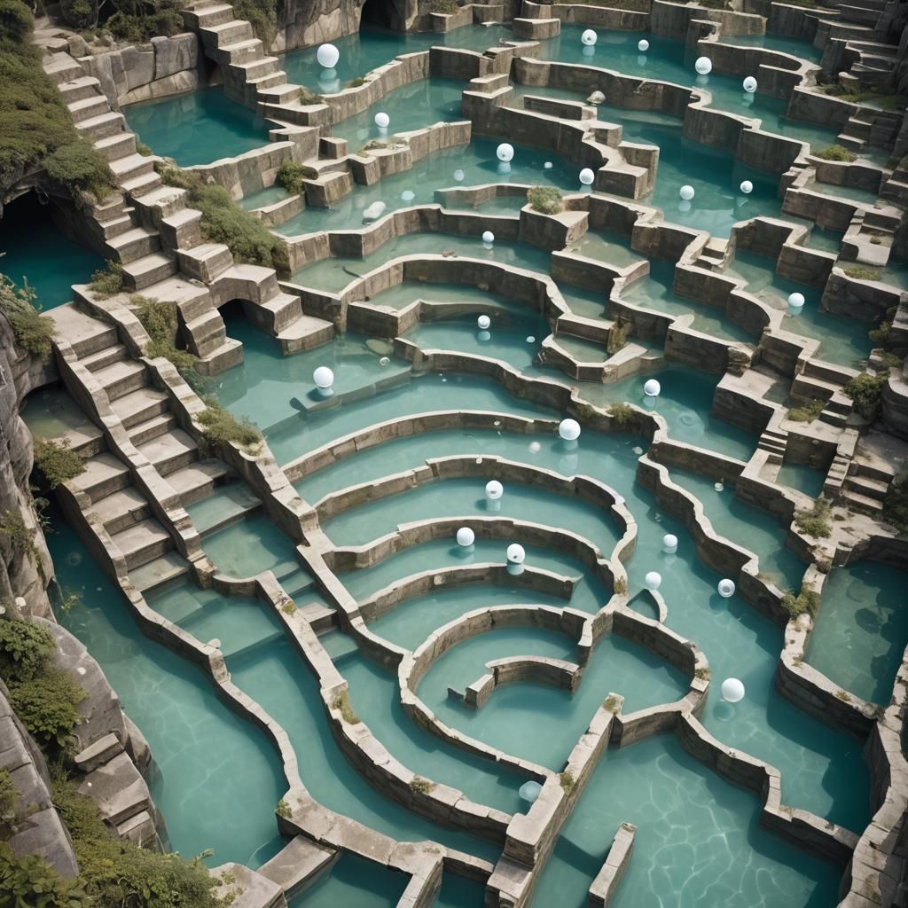 Impossible Staircases with Ghostly Sphere