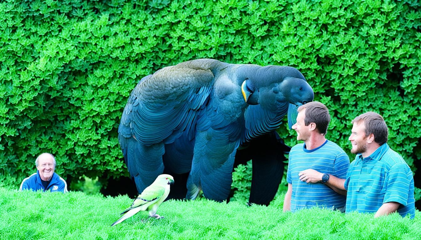 Parrot Photobomb Generated by AI