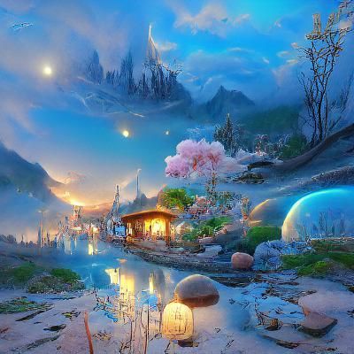 Ethereal landscape + 5 sec vid