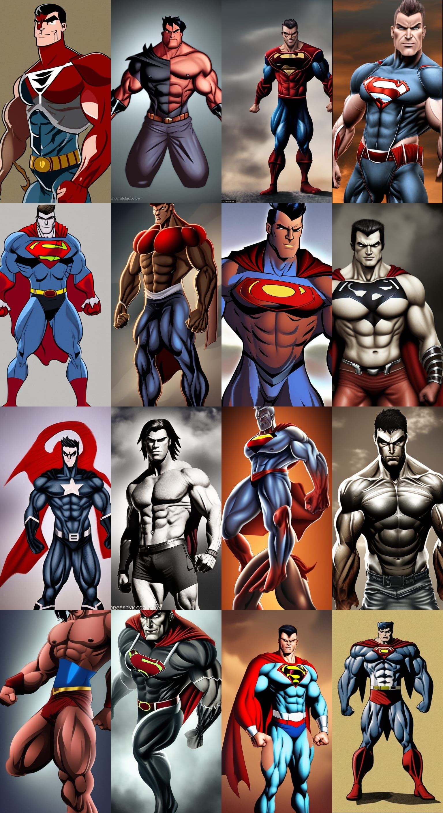 Jack: Fierce Superhero in Apocalyptic Cityscape