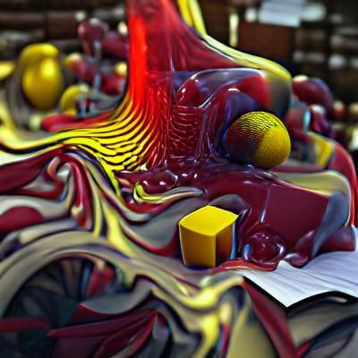 Cyberpunk Computational Fluid Dynamics Masterpiece