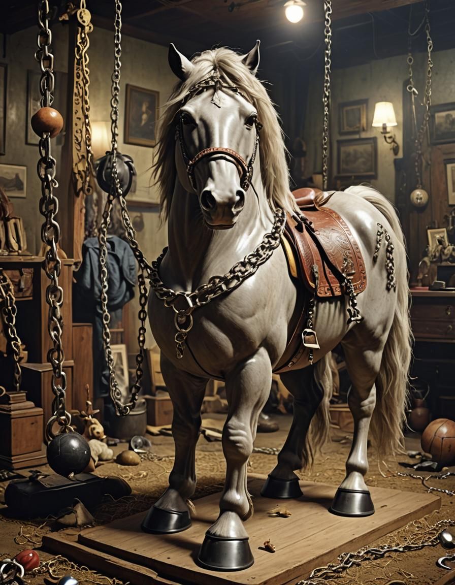 Hyperrealistic Cryptid: A Demented Vision in Dynamic Light