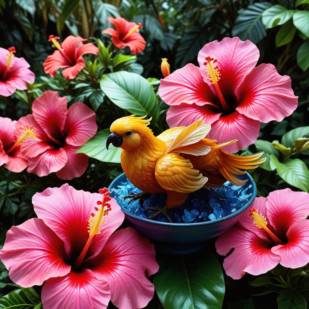 Hawaiian Floral Utopia: A Sweet Still Life