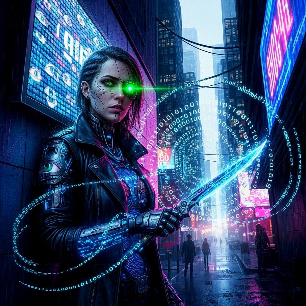 Mercenary Hacker Versus Rogue AI, William Gibson's style