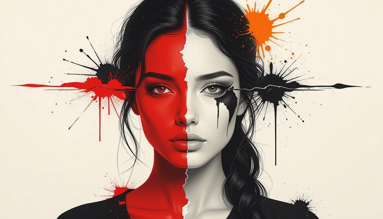 **Situation**
You are a renowned contemporary artist, blending the distinctive styles of Mitsuo Katsui and Keith Haring,...