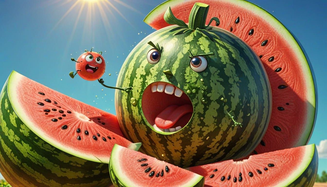 🍉🤬🍉Angry watermelons🍉🤬🍉