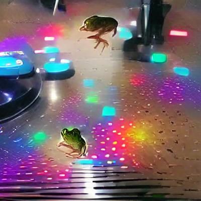 Frog in a Disco