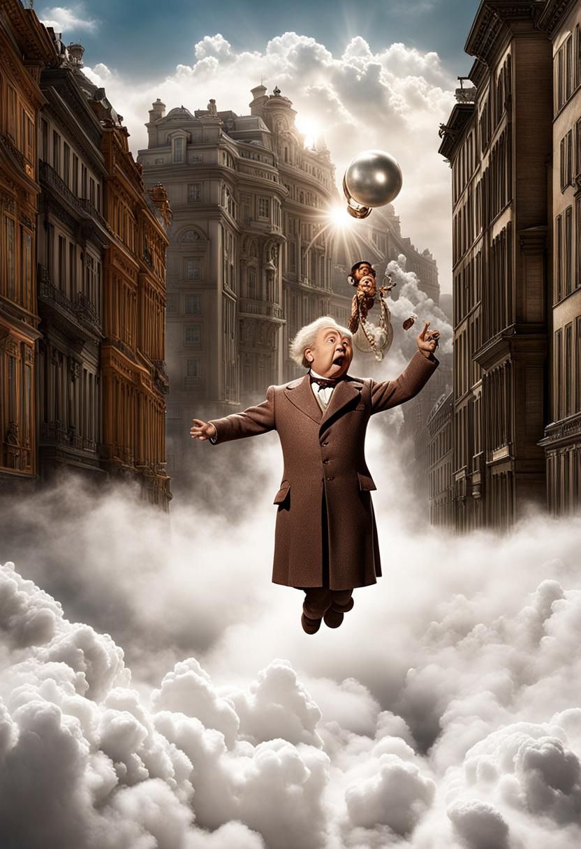 Surreal Heaven Stopmotion Photograph