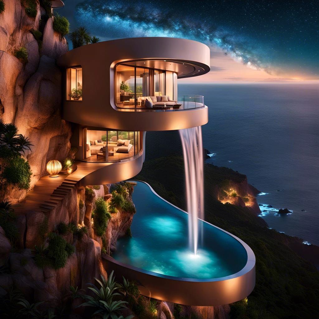 Dramatic Starry Night Sky in High Definition