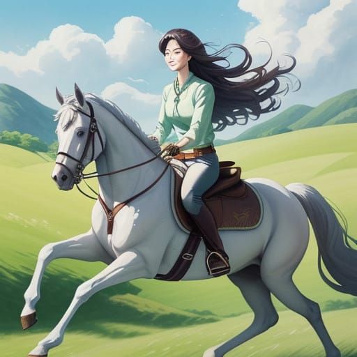 Serenely Riding the Japanese Countryside in Anime-Inspired W...