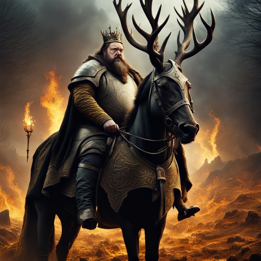 Robert Baratheon: Epic Digital Matte Painting