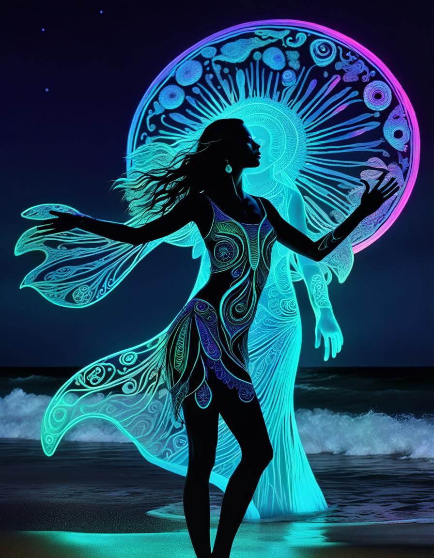 Neon nő