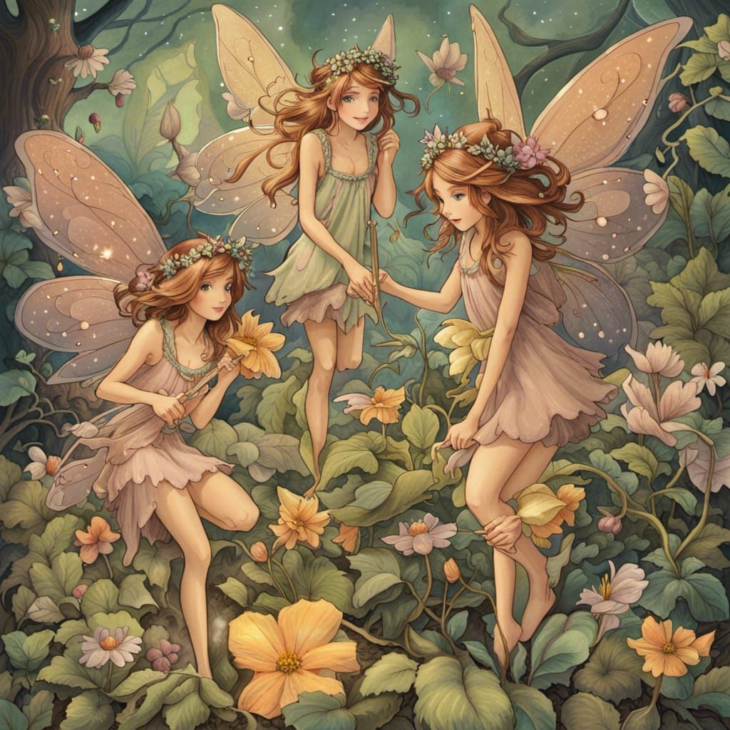Fairies Generated By AI