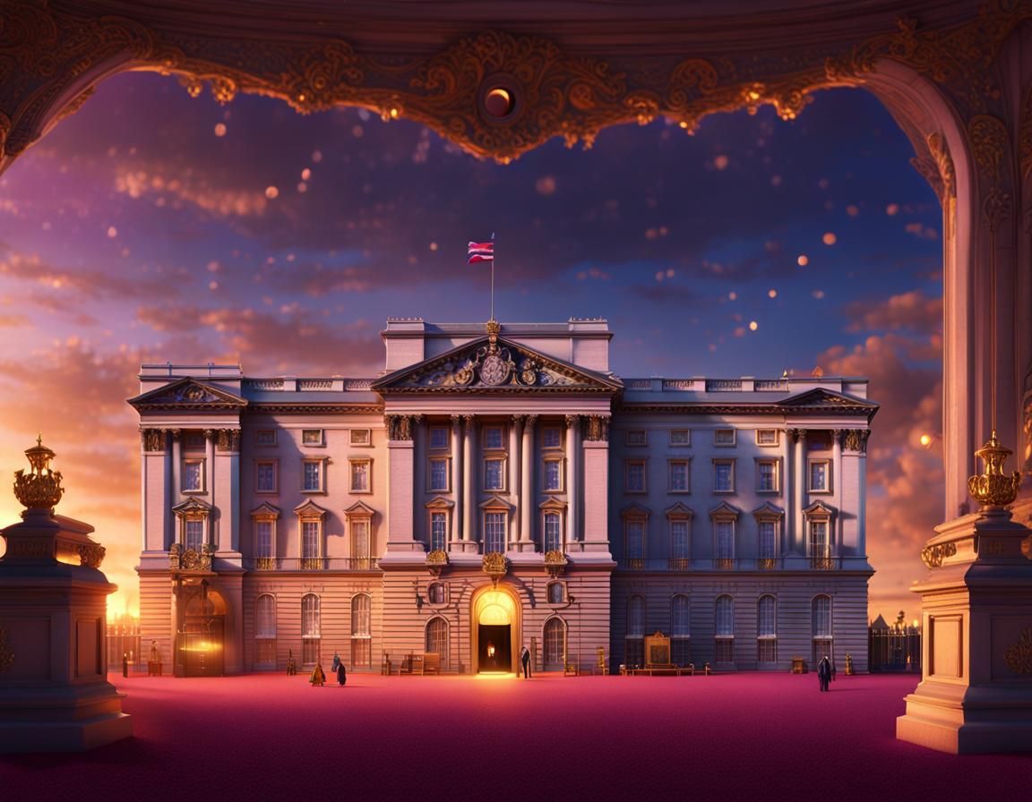 Buckingham Palace Dollhouse: Fantasy Concept Art