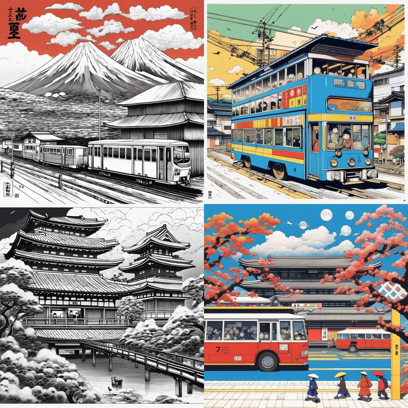 Dynamic Manga Character Illustration